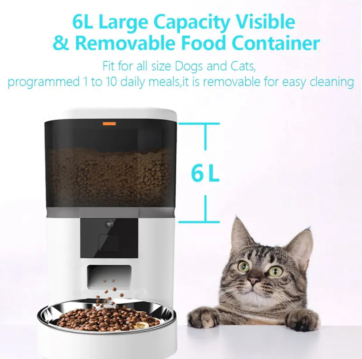 Smart WIFI Automatic Pet Feeder